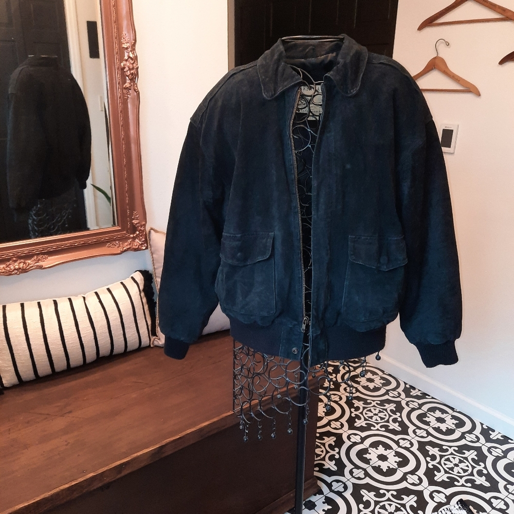 Vintage leather coat